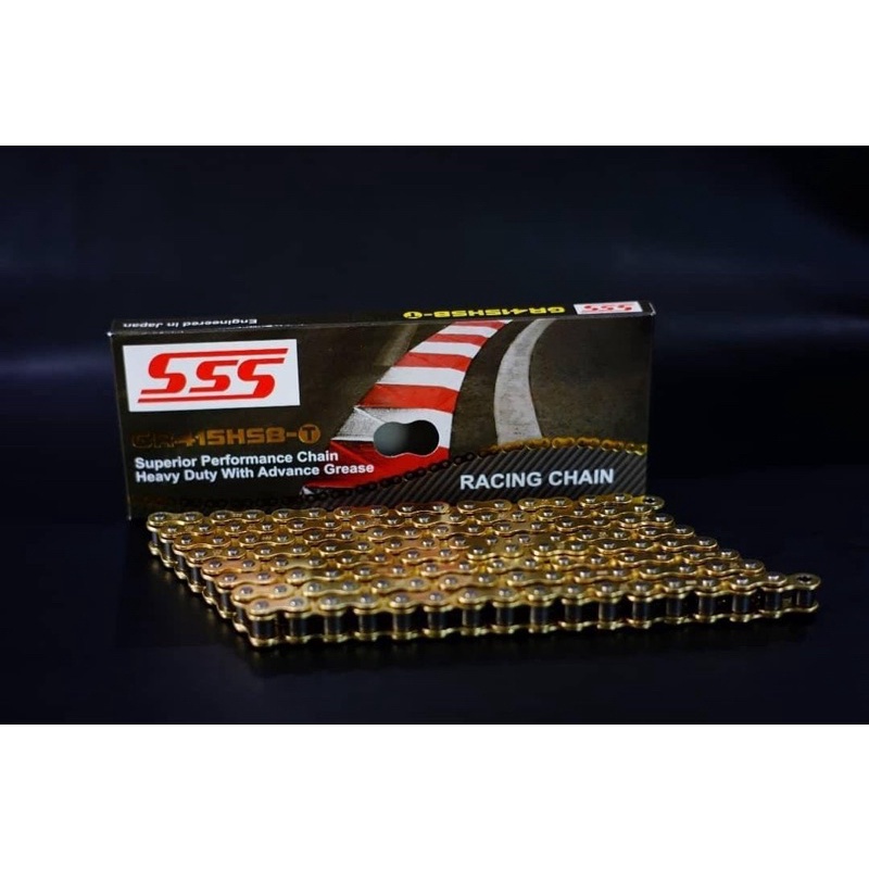 Rantai Sss Rante SSS Rantai Gold 520 428 415 Hsbt Hsb Sb panjang 130 GR 520 RO Tiger 520 Ninja250 CB