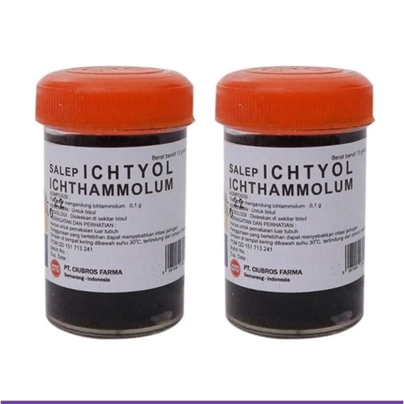 PROMO Salep Bisul Hitam / Salep Ichtyol Paling Ampuh / Obat Kulit Salep Hitam Bisul Ichtyol Salp Cit