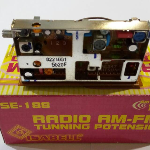 kit radio am- fm tunning potensio mitsumi