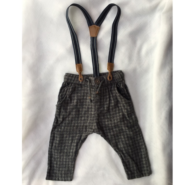 Celana anak suspender H&M
