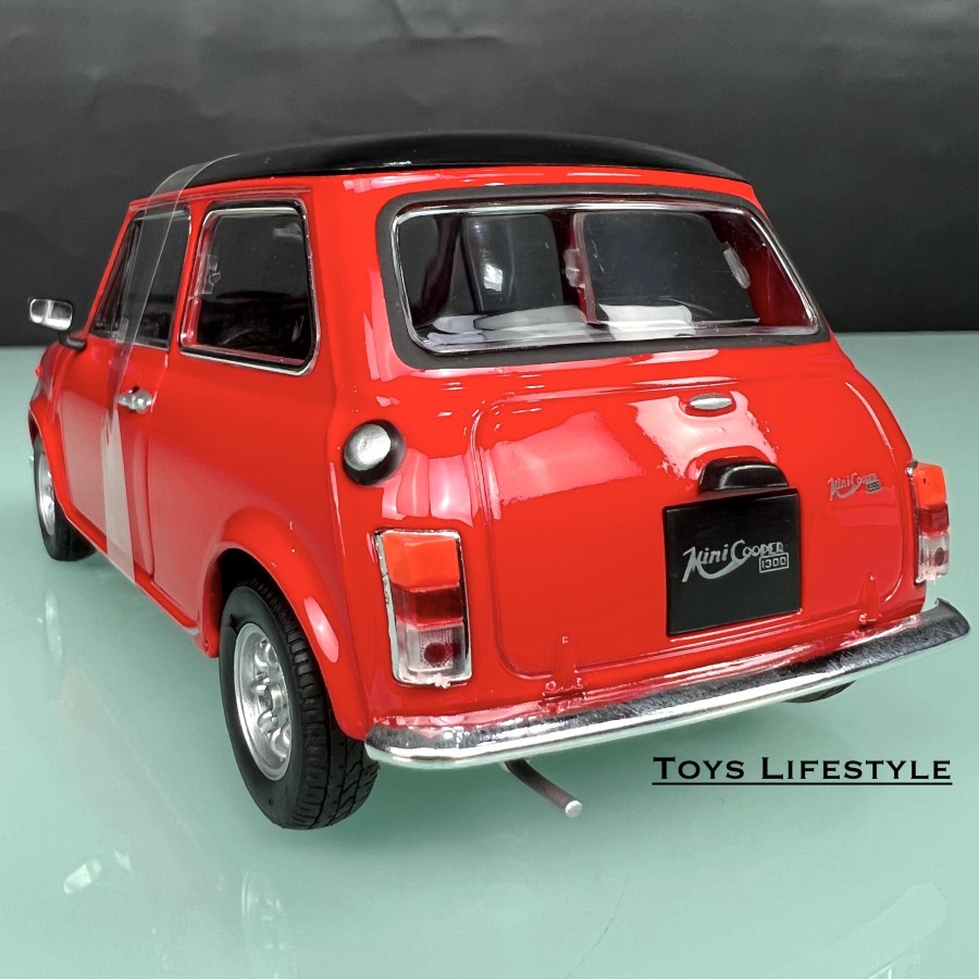 Welly Diecast - Mini Cooper 1300 Skala 1:24 (Merah)