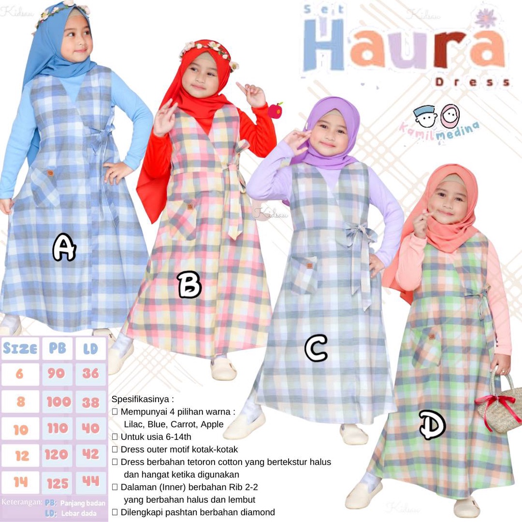 Set Haura Dress Kamil Medina