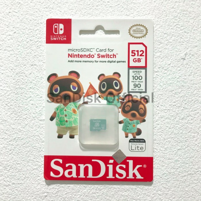 SanDisk Nintendo Switch 512gb ORIGINAL Original original