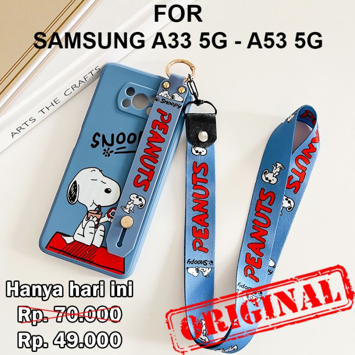 Produk Terbaru Liquid Strap Case Samsung Galaxy A33 A53 5G Softcase Casing Hp Cover