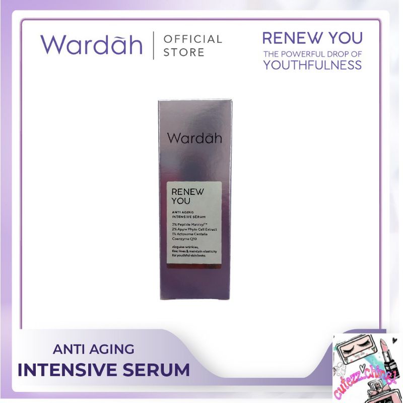 ☃Cutezz_ching1☃Wardah Renew You Anti Aging Intensive Serum