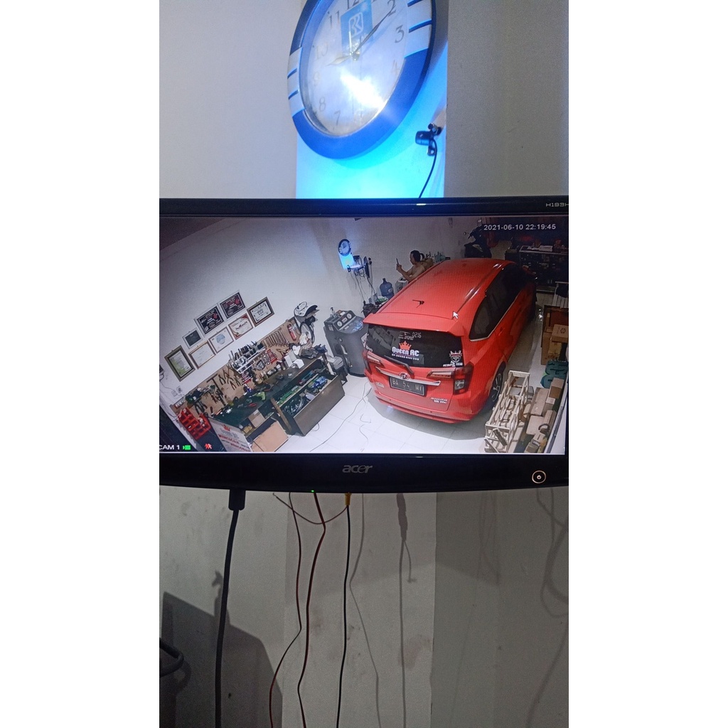 PAKET CCTV 8 CHANNEL 8 KAMERA FULL AHD 5MP RESOLUSI 1080P KOMPLIT SIAP PASANG BOSS-KU-7