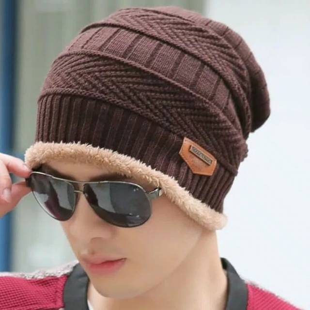 Topi Kupluk Rajut Import Dewasa