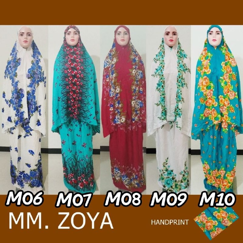 Mukena Bali Jumbo Premium Adem Polos Pakai Rempel Cantik Banyak Pilihan Warna