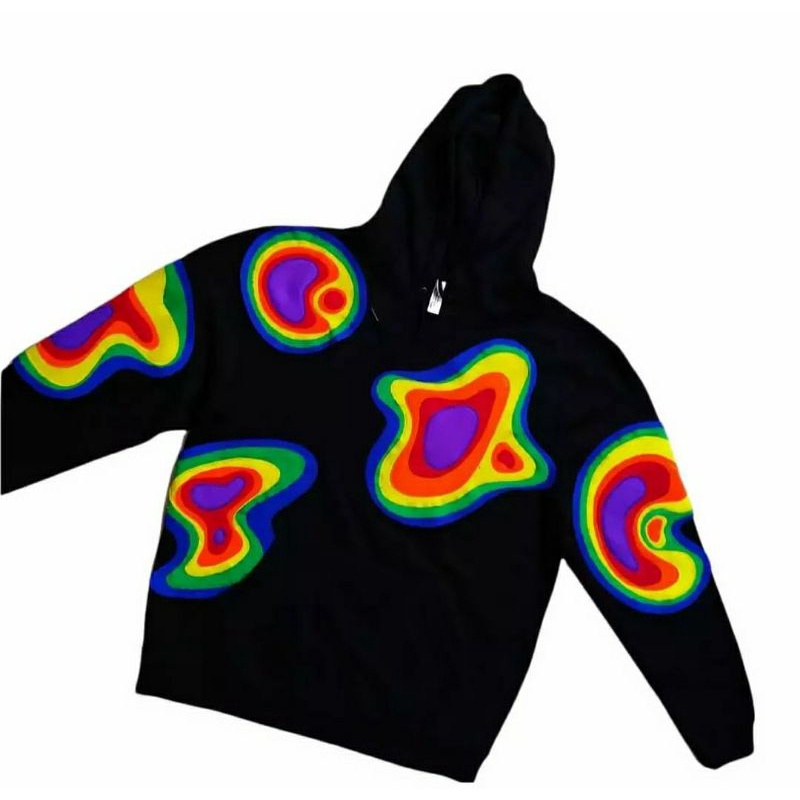 Reworked Hoodie Psychedelic