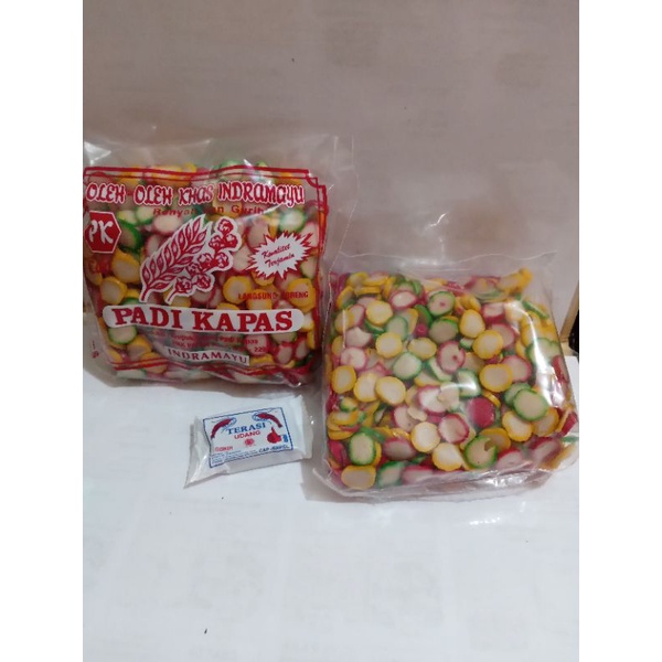 

cap padi kapas kerupuk bawamg mini enak