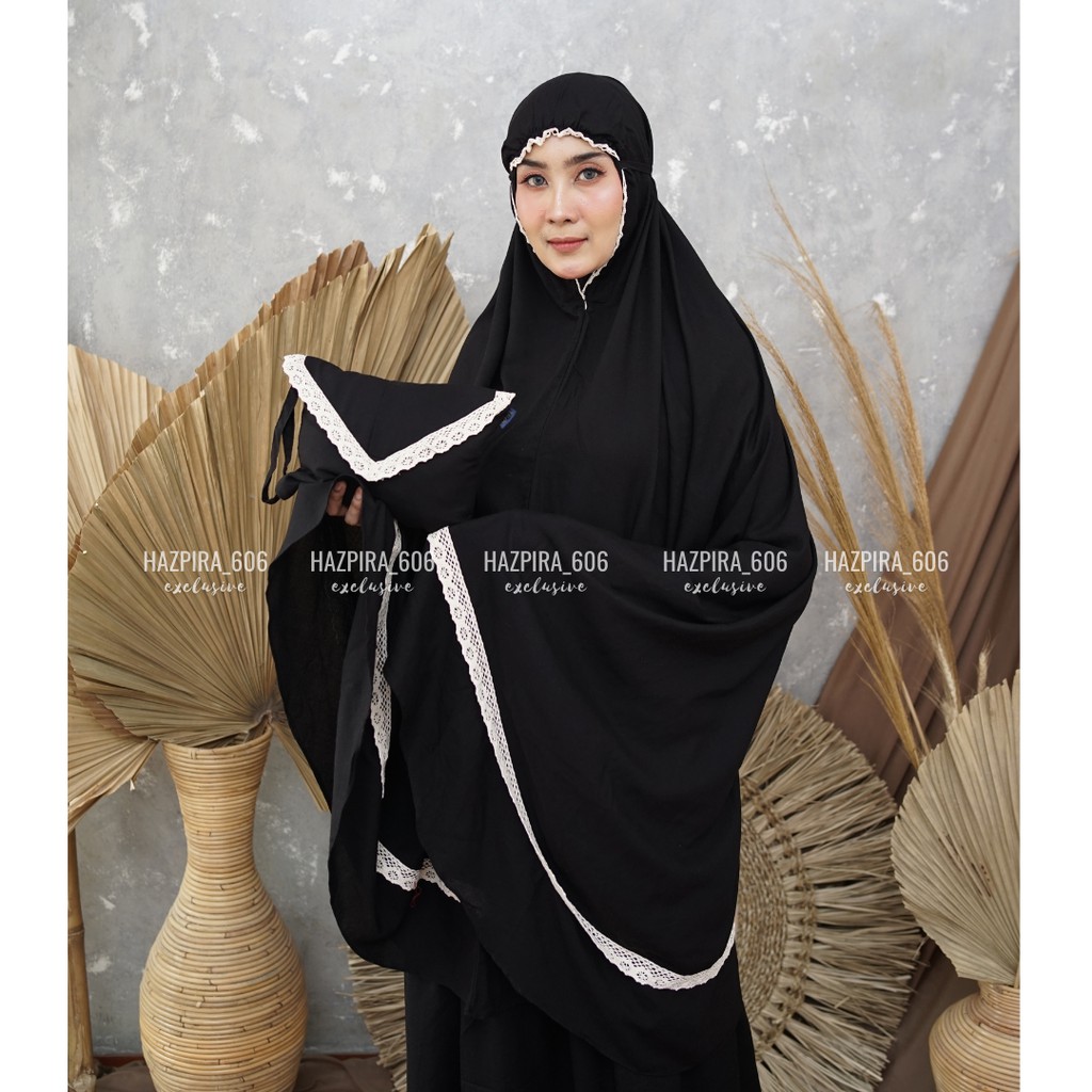 MUKENA DEWASA TRAVELING RAYON RENDA JUMBO