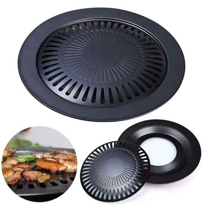 Niko Grill Plate Bbq Wajan Pemanggang Niko NK 268A Round Griller