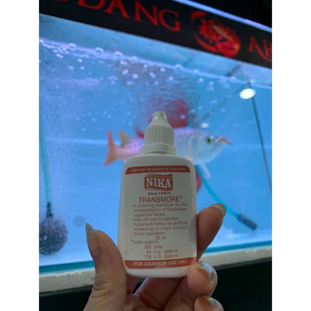 OBAT PENENANG IKAN AIR TAWAR NIKA
