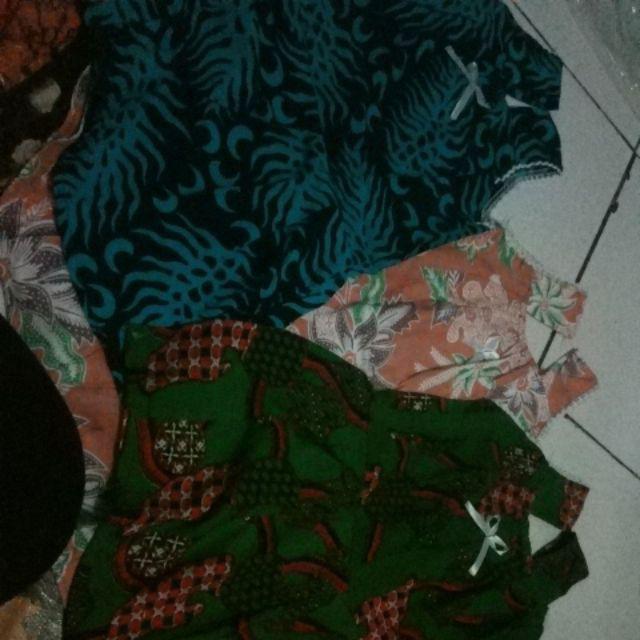 (1kg=20pcs) Daster Anak Solo, Daster Anak Murah, Daster Anak Cantik Lucu,baju Anak Batik