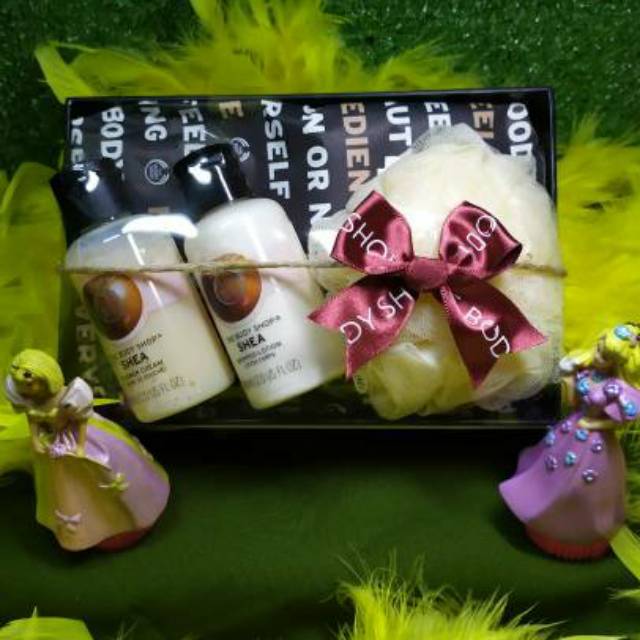 Termurah gift set shea the body shop / gift set the body shop shea