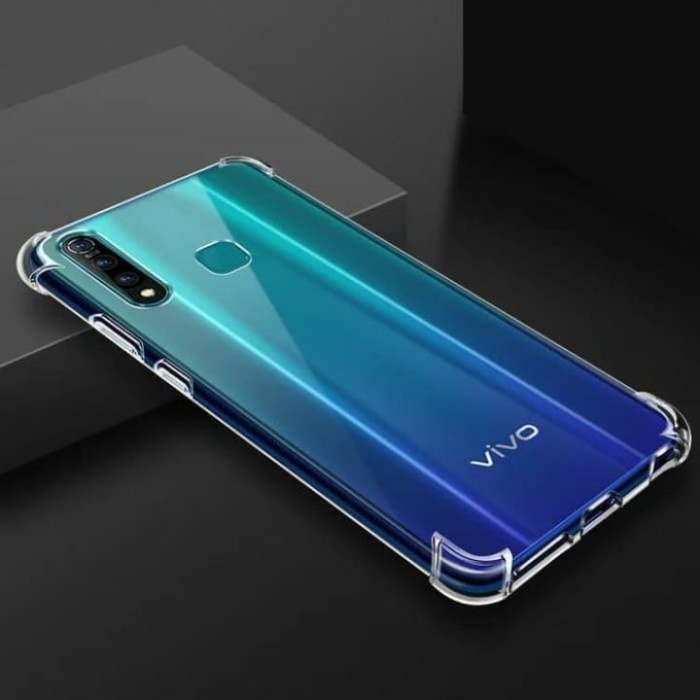 Softcase Bening VIVO Y17 / Y12 / Y15 Silikon Jelly Kondom HP Lentur