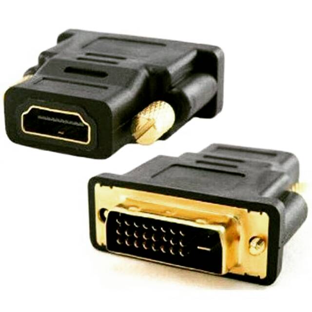 CONVENTER DVI 24+1 MALE TO HDMI FEMALE