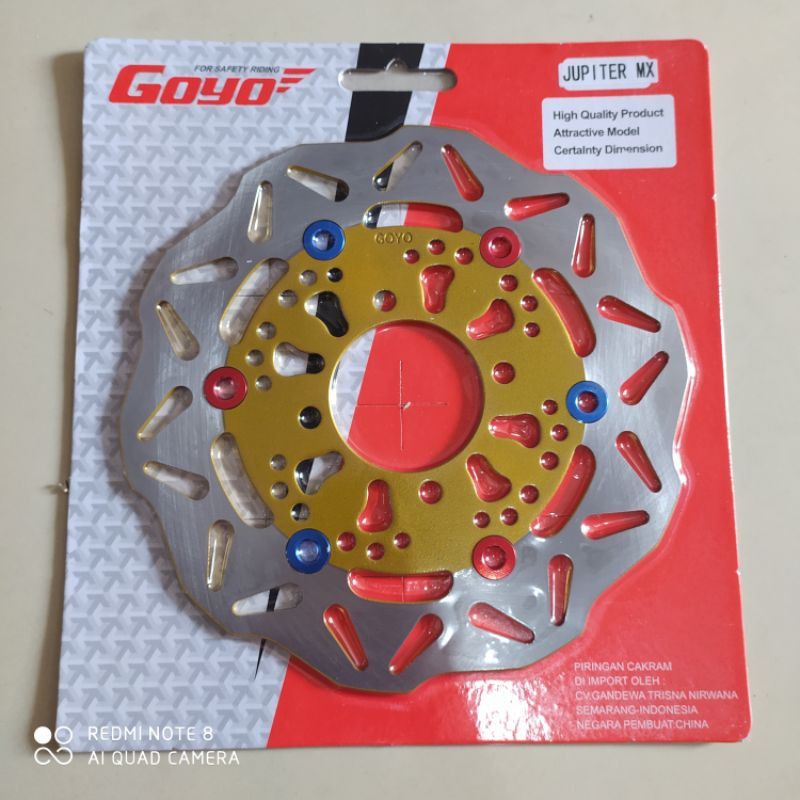 DISC PIRINGAN CAKRAM DEPAN BELAKANG UKURAN STANDAR JUPITER MX NEW 135 PNP