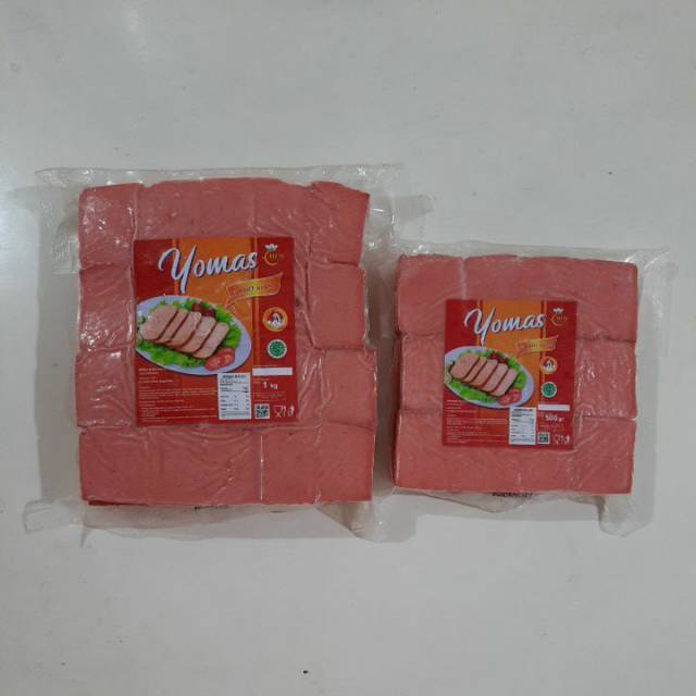 

YOMAS kornet. ayam kotak 1kg & 500gr