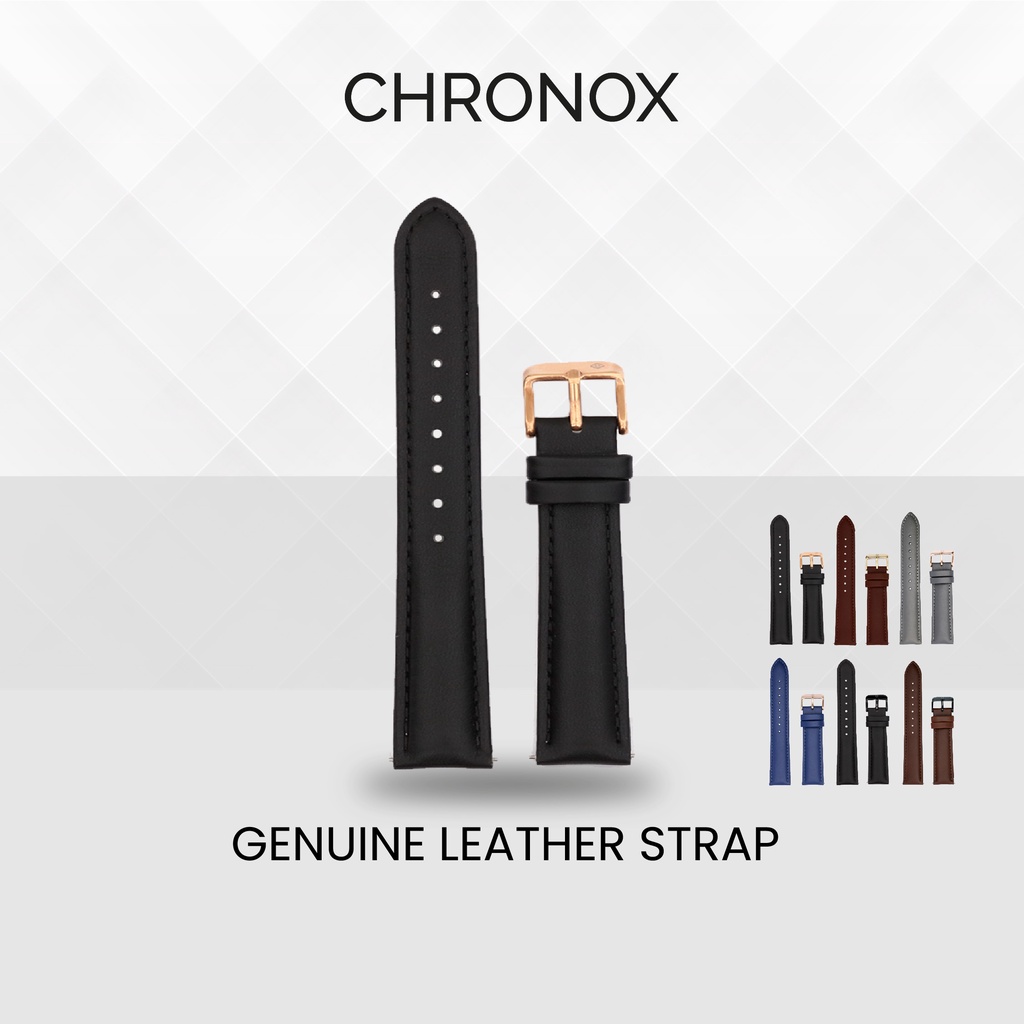 Jual CHRONOX Strap Jam Tangan Kulit Pria Wanita (100 Genuine Leather