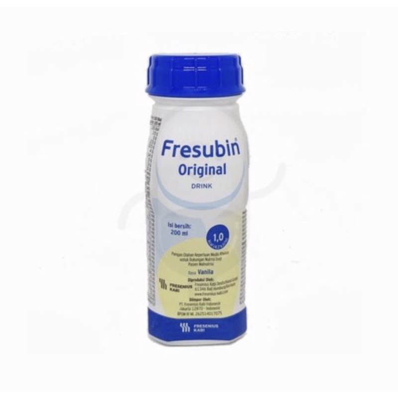 Fresubin original drink 200 ml ( susu kaya nutrisi kesehatan )