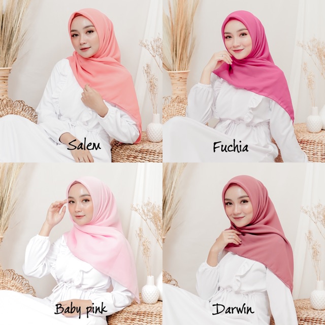 PART 2] Bella Square hijab segiempat murah (VJKT)