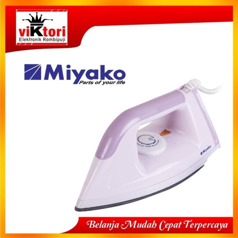 MIYAKO SETRIKA EI-1008 / SETRIKA MIYAKO / SETRIKA LISTRIK MIYAKO EI1008 / ELECTRIC IRON