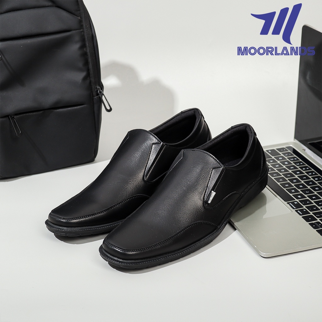 MOORLANDS Original Sepatu Slip On Pria Sepatu Pantofel Pria Terbaru Sepatu Formal Pria