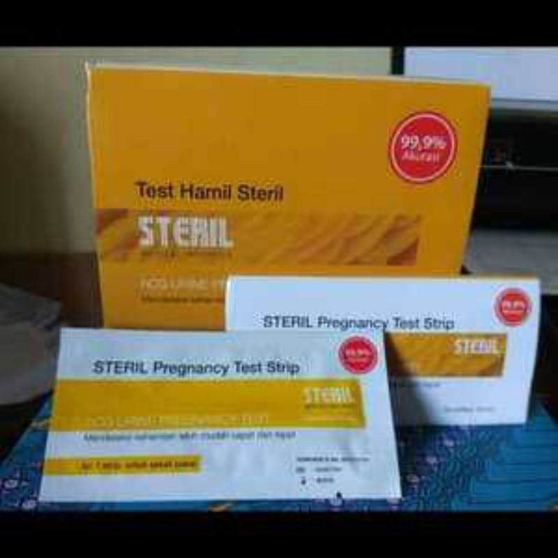 tes kehamilan steril/ stril strip /test hamil/testpack/testpek