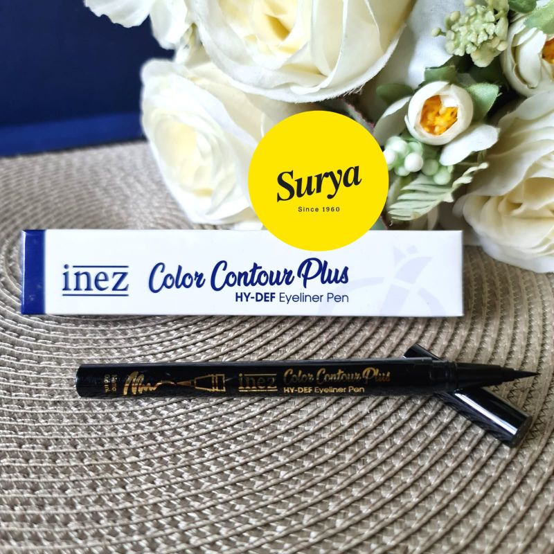 Inez HY DEF eyeliner pen black color contour plus