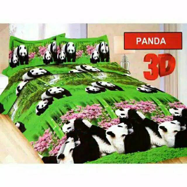 SPREI BONITA ( 140x200 / 160x200 UKURAN KHUSUS )PANDA
