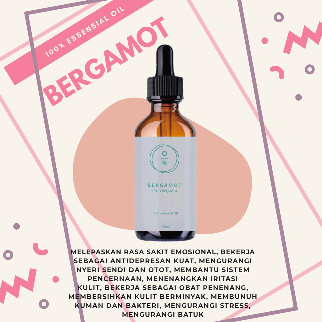 Bergamot Essential Oil / Minyak Bergamot 100% Alami