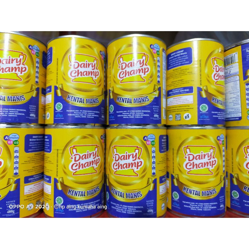Jual Dairy Champ Susu Kental Manis Skm Gr Shopee Indonesia