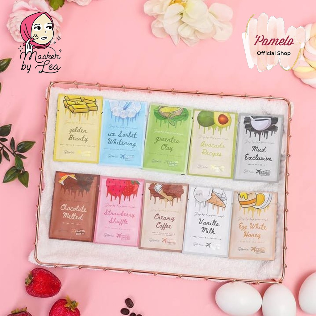 ⭐️ Beauty Expert ⭐️ Masker Organik by LEA Gloria | Masker Bubuk by LEA Gloria 20 gr BPOM