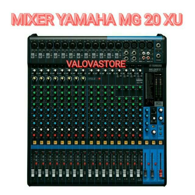 Jual Mixer Yamaha MG 20 XU MG20XU Indonesia