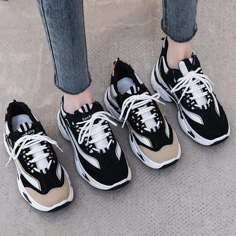 [ PAKAI DUS SEPATU ] IDEALIFESHOES SEPATU SNEAKERS WANITA KOREA IMPORT KEKINIAN 2022 SEPATU CEWEK PEREMPUAN