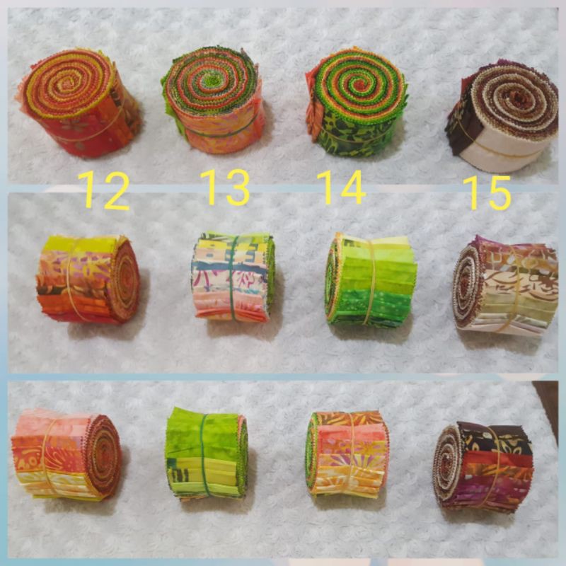 bali batik jelly roll