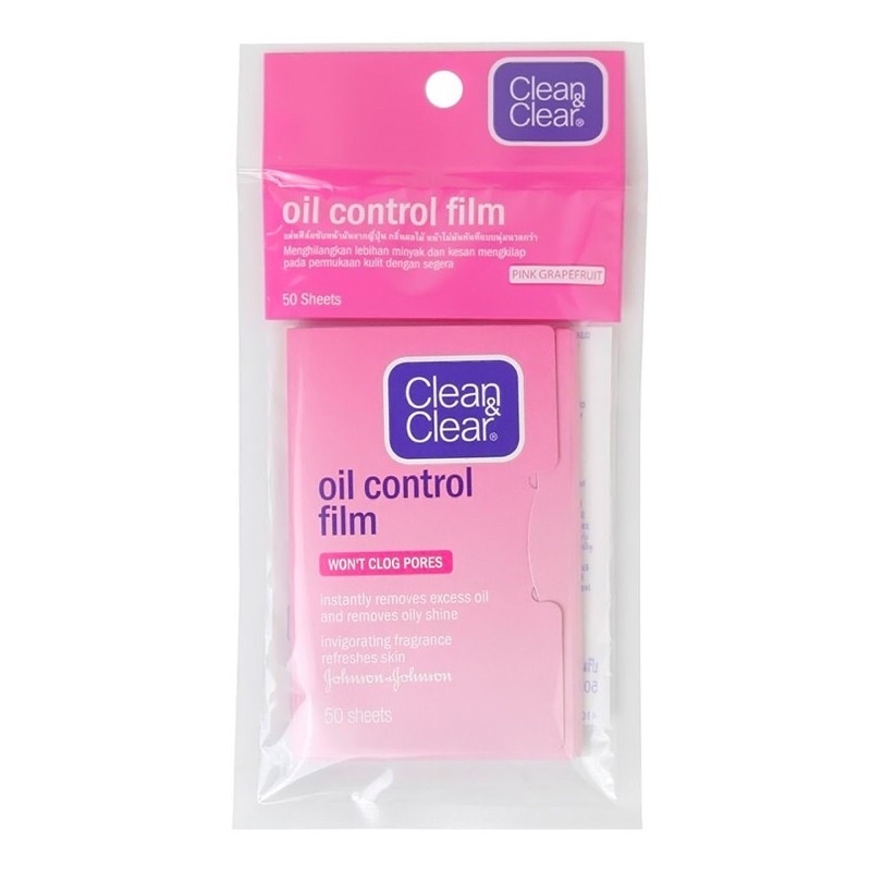 Clean &amp; Clear Oil Control Film Pink 50s