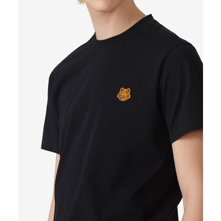 Knzo Tiger Crest Casual Tee Black 100% Authentic