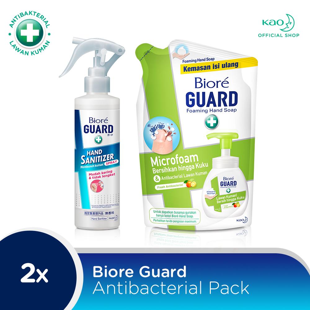 Jual Biore Guard Hand Sanitizer Spray Ml Biore Guard Foaming Hand