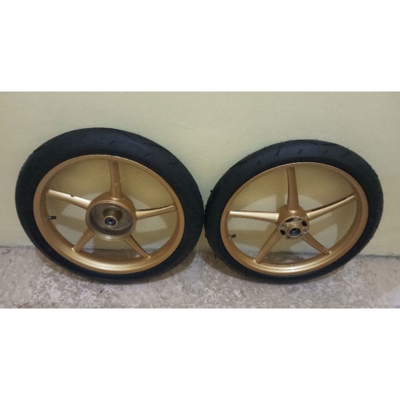 Velg set vrossi palang 5 copy rcb PNP bebek yamaha set ban