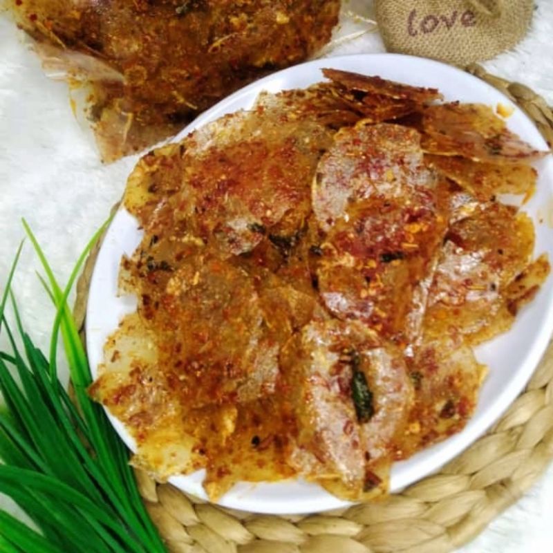 

KRIPCA ±120gram | Keripik Kaca Bumbu Cikruh Enak Gurih Pedas