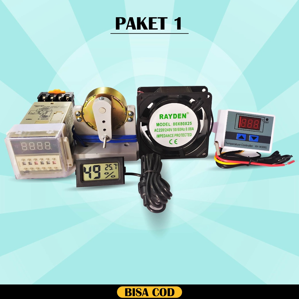 paket komponen mesin tetas telur full otomatis