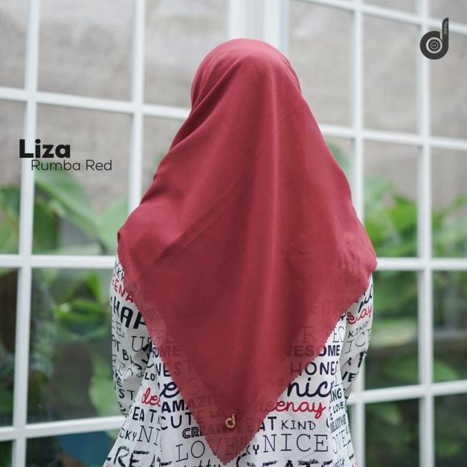 DEENAY LIZA LASER KERUDUNG POLOS VOAL