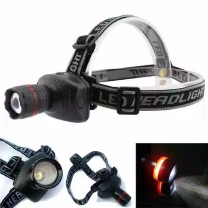 Headlamp / Senter Kepala LED Mini Zoom  MS-1921