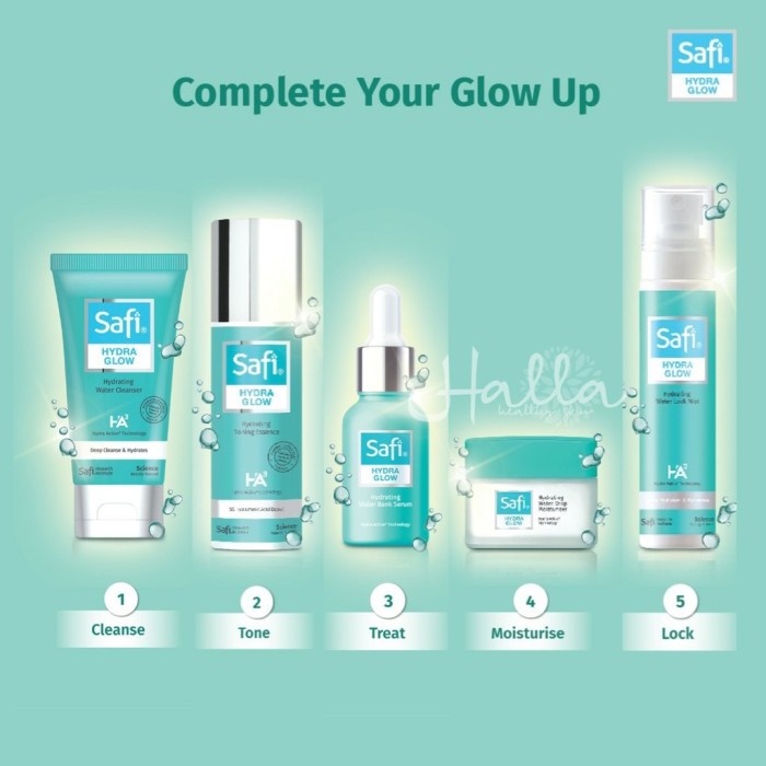 Safi Hydra Glow Series (Perawatan Kulit kering)