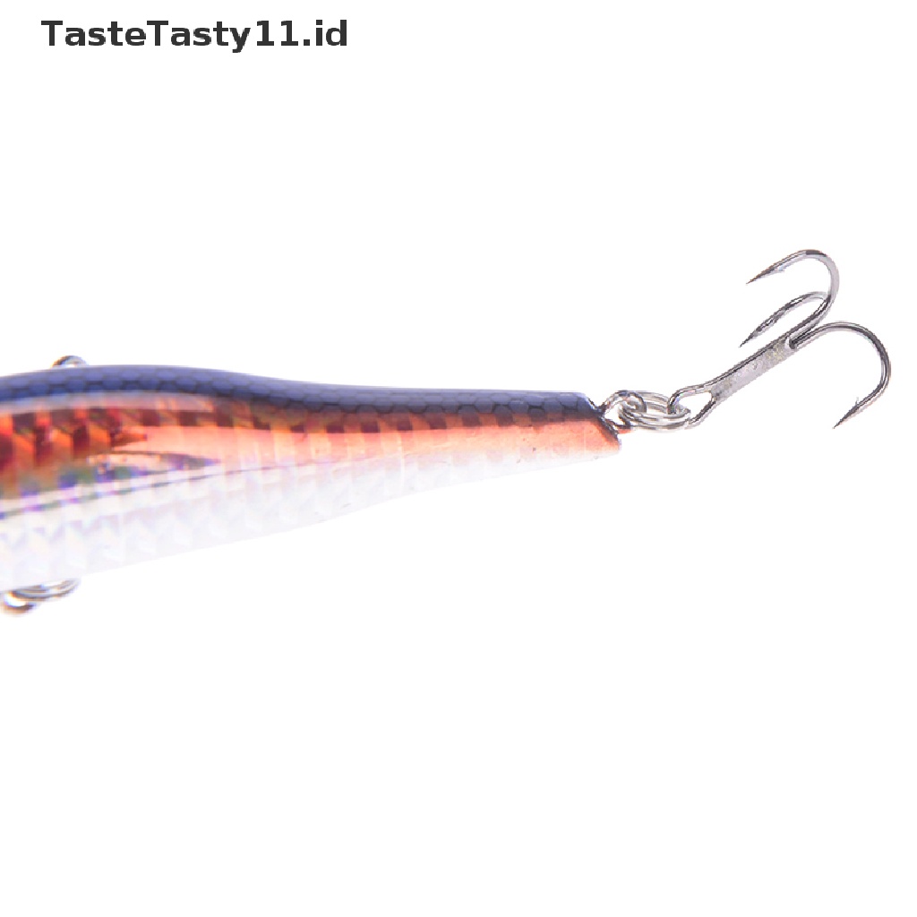 (TasteTasty) 1pc Umpan Pancing hard bait Bentuk Ikan Imitasi 3d Ukuran 9.8cm 12g