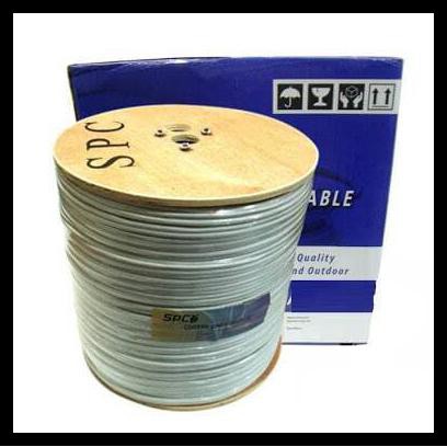SALE Kabel RG59 + Power SPC utk Kamera CCTV 1Roll 300M BERMUTU
