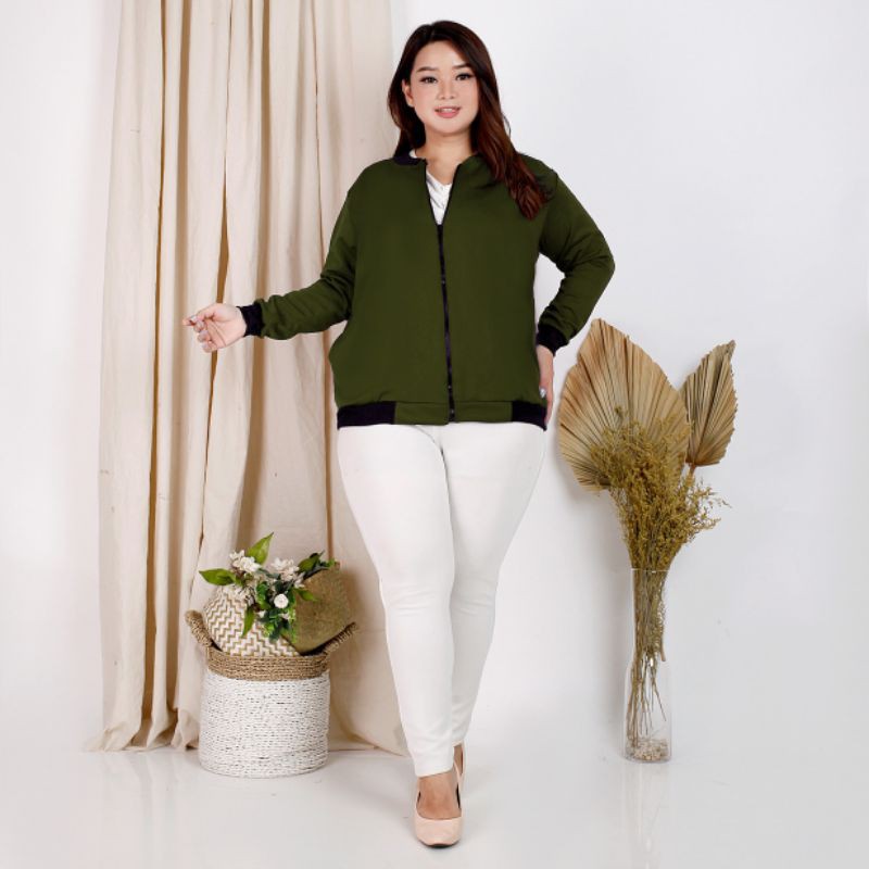 jaket bomber/jaket jumbo/jaket scuba/ld 120-140/jaket wanita/jaket bomber scuba-2