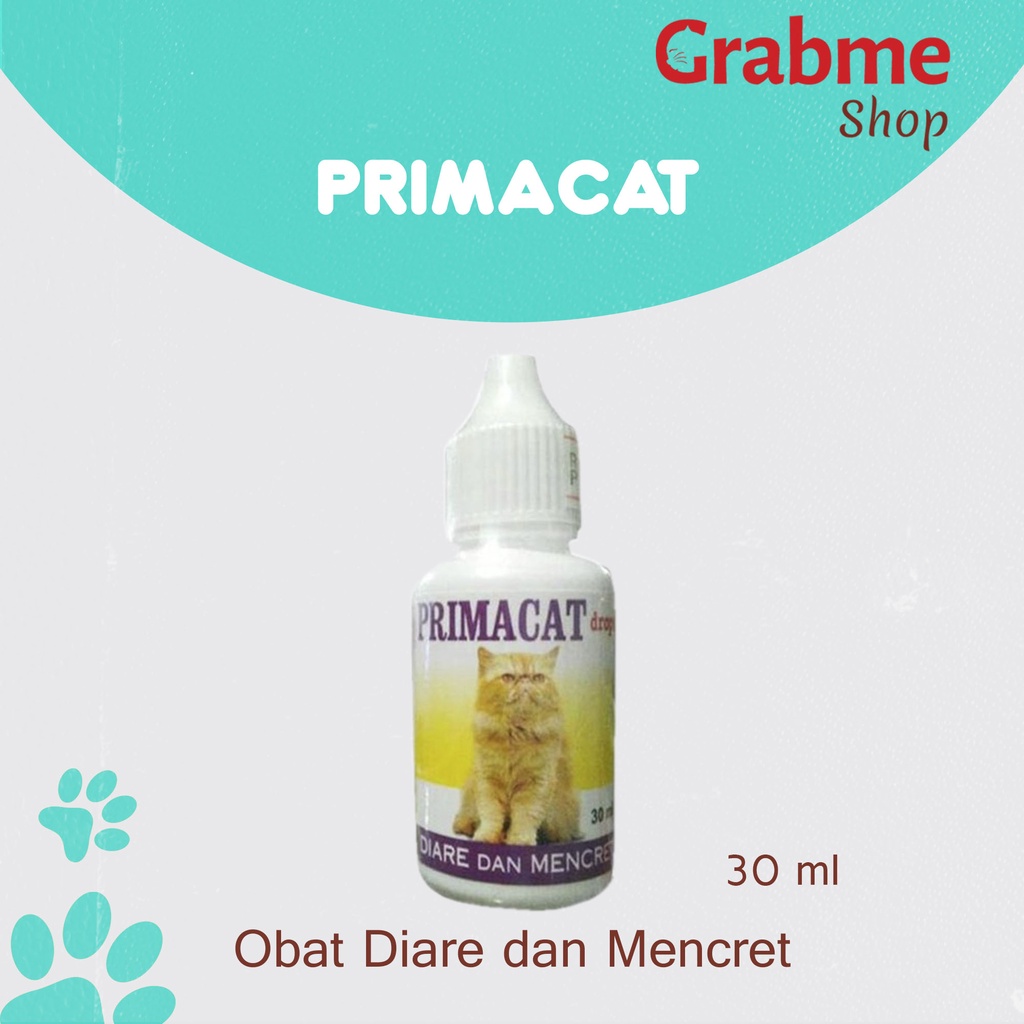 Obat Diare dan Mencret untuk Kucing PRIMACAT Drops 30 ml